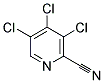 3,4,5-TRICHLOROPYRIDINE-2-CARBONITRILE Struktur