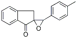 2-(4-METHYLBENZYLIDENE)-1-INDANONEEPOXIDE Struktur