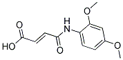 3-(2,4-DIMETHOXY-PHENYLCARBAMOYL)-ACRYLIC ACID Struktur