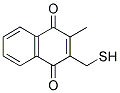 2-METHYL-3-THIOMETHYL-1,4-NAPHTHOQUINONE Struktur