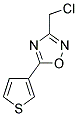 3-(CHLOROMETHYL)-5-(3-THIENYL)-1,2,4-OXADIAZOLE Struktur