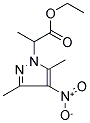 2-(3,5-DIMETHYL-4-NITRO-PYRAZOL-1-YL)-PROPIONIC ACID ETHYL ESTER Struktur