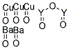 YTTRIUM BARIUM COPPER OXIDE (1-2-3) Struktur