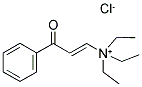 TRIETHYL(3-OXO-3-PHENYLPROP-1-ENYL)AMMONIUM CHLORIDE Struktur