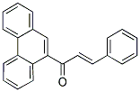 1-(9-PHENANTHRYL)-3-PHENYLPROP-2-EN-1-ONE Struktur