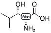 (2R,3S)-(-)-2-AMINO-3-HYDROXY-4-METHYLPENTANOIC ACID Struktur