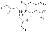 8-HYDROXY-DPAT, [PROPYL-2,3-RING 1,2,3-3H] Struktur