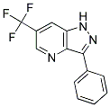 3-PHENYL-6-(TRIFLUOROMETHYL)-1H-PYRAZOLO[4,3-B]PYRIDINE Struktur