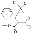 METHYL 3,3-DICHLORO-2-[(2,2-DICHLORO-1-PHENYLCYCLOPROPYL)METHYL]ACRYLATE Struktur