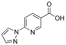 6-(1H-PYRAZOL-1-YL)NICOTINIC ACID Struktur