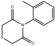 4-(2-METHYLPHENYL)-3,5-THIOMORPHOLINEDIONE Struktur