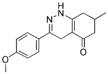 3-(4-METHOXYPHENYL)-7-METHYL-1,4,6,7,8-PENTAHYDROCINNOLIN-5-ONE Struktur