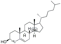 CHOLESTEROL, [4-14C] Struktur