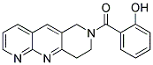 2-[(1,2,3,4-TETRAHYDROPYRIDO[4,3-B][1,8]NAPHTHYRIDIN-2-YL)CARBONYL]PHENOL Struktur