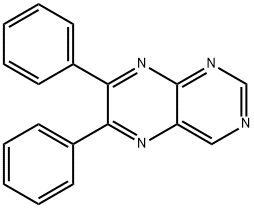 6,7-DIPHENYLPTERIDINE Struktur