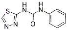 N-PHENYL-N'-1,3,4-THIADIAZOL-2-YLUREA Struktur