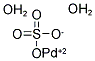 PALLADIUM (II) SULFATE DIHYDRATE Struktur