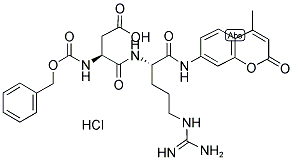 Z-GLU-ARG-AMC HCL Struktur