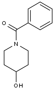 (4-HYDROXY-PIPERIDIN-1-YL)-PHENYL-METHANONE Struktur