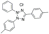 2,5-DI(P-TOLYL)-3-PHENYLTETRAZOLIUM CHLORIDE Struktur