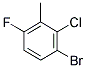 3-BROMO-2-CHLORO-6-FLUOROTOLUENE Struktur