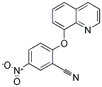 5-NITRO-2-(8-QUINOLYLOXY)BENZENECARBONITRILE Struktur