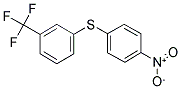 1-[(4-NITROPHENYL)SULFANYL]-3-(TRIFLUOROMETHYL)BENZENE Struktur