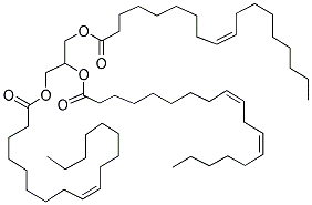 1,2-DIOLEOYL-3-LINOLEOYL-RAC-GLYCEROL Struktur