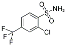 2-CHLORO-4-(TRIFLUOROMETHYL)BENZENESULFONAMIDE Struktur