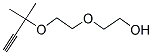 2-(2-[(1,1-DIMETHYLPROP-2-YNYL)OXY]ETHOXY)ETHAN-1-OL Struktur