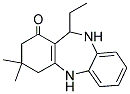 2,10-DIAZA-9-ETHYL-5,5-DIMETHYLTRICYCLO[9.4.0.0(3,8)]PENTADECA-1(15),3(8),11(12),13-TETRAEN-7-ONE Struktur