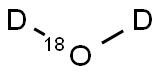 DEUTERIUM OXIDE-18O Struktur