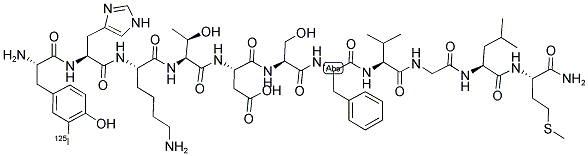 ([125I]-TYR0)-NEUROKININ A Struktur