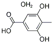 3,5-DIHYDROXY-4-METHYLBENZOIC ACID HEMIHYDRATE Struktur