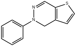 5-PHENYL-4,5-DIHYDROTHIENO[2,3-D]PYRIDAZINE Struktur