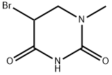 5-BROMO-1-METHYLHEXAHYDROPYRIMIDINE-2,4-DIONE Struktur