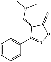 4-[(DIMETHYLAMINO)METHYLENE]-3-PHENYL-5(4H)-ISOXAZOLONE Struktur