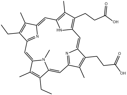 N-METHYL MESOPORPHYRIN IX Struktur