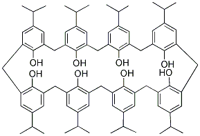 P-ISOPROPYLCALIX[8]ARENE Struktur