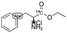 PHENYLALANINE, L-[ALANINE, 1-14C], ETHYL ESTER HYDROCHLORIDE Struktur