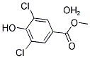 METHYL 3,5-DICHLORO-4-HYDROXYBENZOATE MONOHYDRATE Struktur