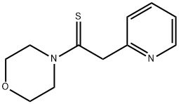 1-MORPHOLINO-2-(2-PYRIDINYL)-1-ETHANETHIONE Struktur