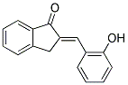 2-(2-HYDROXYBENZYLIDENE)INDAN-1-ONE Struktur