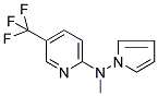 N2-METHYL-N2-(1H-PYRROL-1-YL)-5-(TRIFLUOROMETHYL)PYRIDIN-2-AMINE Struktur