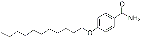 4-N-UNDECYLOXYBENZAMIDE Struktur