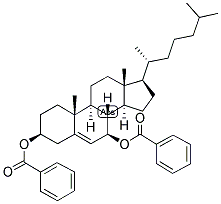 5-CHOLESTEN-3-BETA, 7-BETA-DIOL DIBENZOATE Struktur