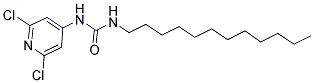 N-(2,6-DICHLORO-4-PYRIDYL)-N'-DODECYLUREA Struktur