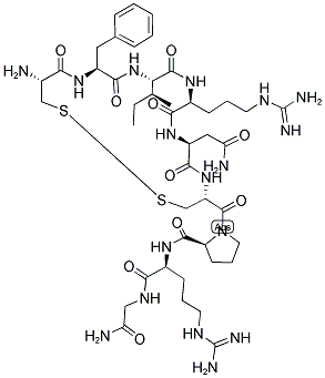 (ARG8)-CONOPRESSIN G Struktur