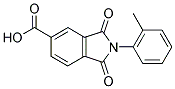 2-(2-METHYLPHENYL)-1,3-DIOXOISOINDOLINE-5-CARBOXYLIC ACID Struktur