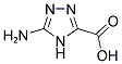 5-AMINO-4 H-[1,2,4]TRIAZOLE-3-CARBOXYLIC ACID Struktur